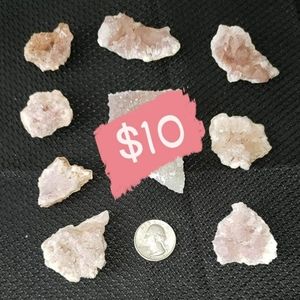 Pink Amethyst Clusters